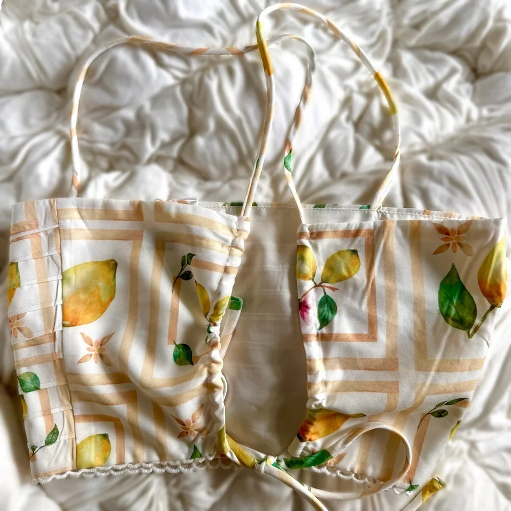 NWT Fortunate One Limoncello Set Yellow - Size S - Picture 8 of 13